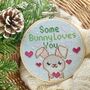 Some Bunny Loves You Cross Stitch Kit For Beginners, thumbnail 2 of 6