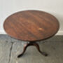 Antique Oak Tilt Top Tripod Side Table, thumbnail 5 of 9