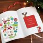Personalised Christmas Activity Book With Stickers, thumbnail 2 of 6