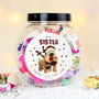 Personalised Boofle Christmas Sweet Jar – Stocking Filler, thumbnail 1 of 3