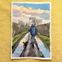 Personalised 'Special Place' Watercolour Illustration, thumbnail 1 of 11