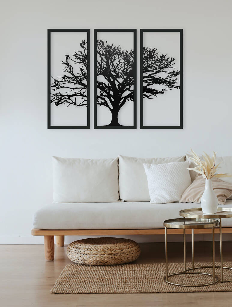 Tree Of Life Wall Art Three Panels By Plants By Post ...