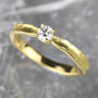 Tinkerbell Gold 0.25ct Diamond Engagement Ring, thumbnail 7 of 8