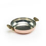 Solid Copper Pan Fish Shaped Brass Handles – 20 Cm, thumbnail 1 of 3