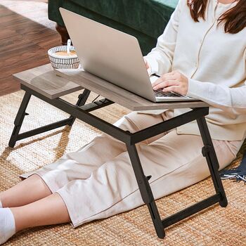 Laptop Desk Laptop Tray Serving Tray Snack Food Tray, 2 of 9