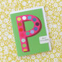 Mini P Alphabet Card, thumbnail 4 of 5