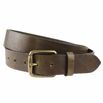 Handmade Casual Men's Personalised Leather Belt, 5 of 7