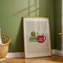 Personalised Books And Mug Teacher Print, thumbnail 4 of 9