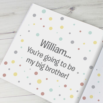 Personalised Big Brother Story Book, 6 of 7