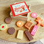 Wooden Tea Party Biscuits For Toy Kitchen, thumbnail 2 of 5