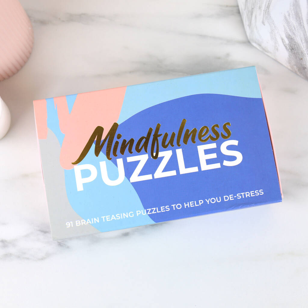100 Mindfulness Puzzle Cards, 1 of 2