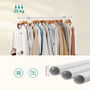 Clothes Rack Garment Clothes Rail With Extendable Bar, thumbnail 8 of 10