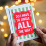 Funny Christmas Card Pack For Women, thumbnail 6 of 9
