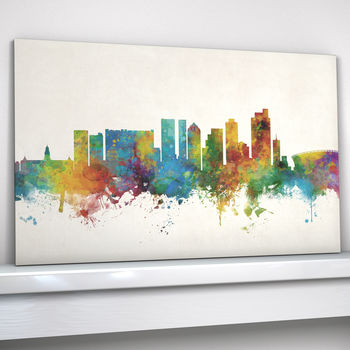 Cape Town South Africa Skyline Art Print, 2 of 8