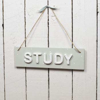 Study Sign, 3 of 4