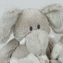 Elephant Soft Baby Plush Toy, Gift, thumbnail 3 of 6