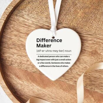 Personalised Difference Maker Gift Thank You Present, 3 of 4