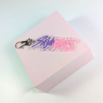 Saja Boys Kpop Demon Hunters Keyring Acrylic, Kpop, 2 of 5