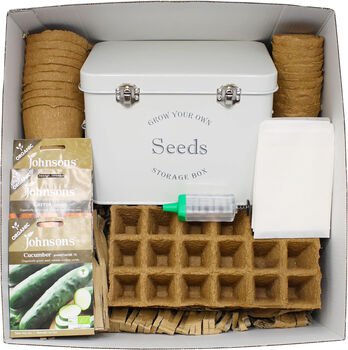 Garden Gift Hamper With Seed Packet Organiser, 3 of 3