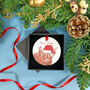 Highland Cow Christmas Tree Decoration, thumbnail 1 of 6