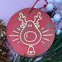 Personalised Terrazzo Round Christmas Ornament, thumbnail 2 of 2