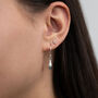 Droplet Earrings, thumbnail 3 of 4