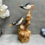 Wooden Penguin Ornaments Hand Carved Penguins Sculpture, thumbnail 5 of 8