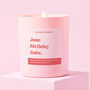 Funny Birthday Gift Pink Candle June Birthday Babe, thumbnail 1 of 3