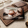 Personalised Wallet Or Purse Metal Photo Wallet Card For Dad, thumbnail 1 of 7