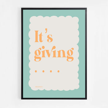 It's Giving… Print, 6 of 8