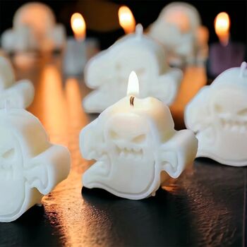 Chić Spooky Halloween Candle Set, 7 of 8