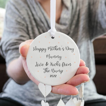Happy Mother's Day Mummy From The Bump Keepsake, 2 of 4