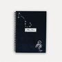 Personalised Fitness Journal Zodiac Scorpio, thumbnail 1 of 7