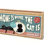 Home Is Where The Cat Is Mini Matchbox Cross Stitch Kit, thumbnail 9 of 12