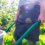 Personalised Waxed Gardening Denim Apron, thumbnail 4 of 6