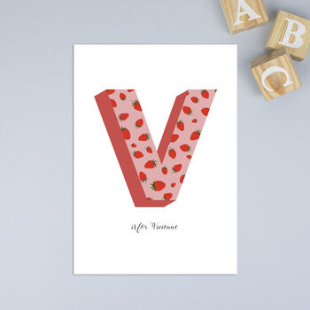 Personalised Letter/Name/Alphabet Print, 8 of 11