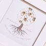 Roots Of A Family Personalised Heart Family Tree, thumbnail 2 of 10