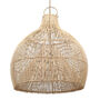 Large Lobster Pot Rattan Lampshade, thumbnail 5 of 7