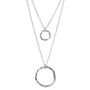 Two Layer Ringed Necklace, thumbnail 6 of 7