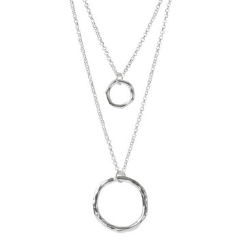 Two Layer Ringed Necklace, 6 of 7