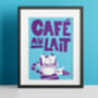 Cafe Au Lait Kitchen Print, thumbnail 4 of 7