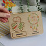 Pop Out Wooden Easter Bunny Card, thumbnail 8 of 11