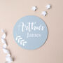 Personalised Baby Name Announcement Disc, thumbnail 6 of 10