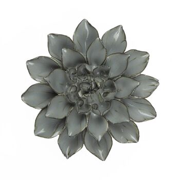 Stylish Ceramic Flower. Decorate Your Wall, Table, 8 of 11