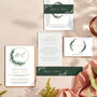 Foliage Hoop Wedding Invitation, thumbnail 1 of 5