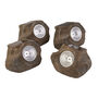 Set Of Four Solar Outdoor Rock Lights, thumbnail 2 of 5