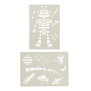 Robot T Shirt Painting Stencil Kit, 9 of 10