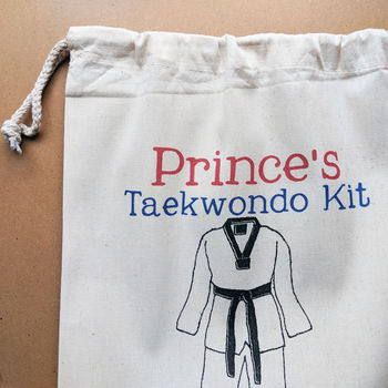 Personalised Taekwondo Kit Bag, 3 of 12
