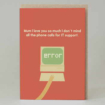 Mum It Support Card, 2 of 3