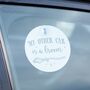 My Other Car Is A Broom Car Window Sign, thumbnail 3 of 4